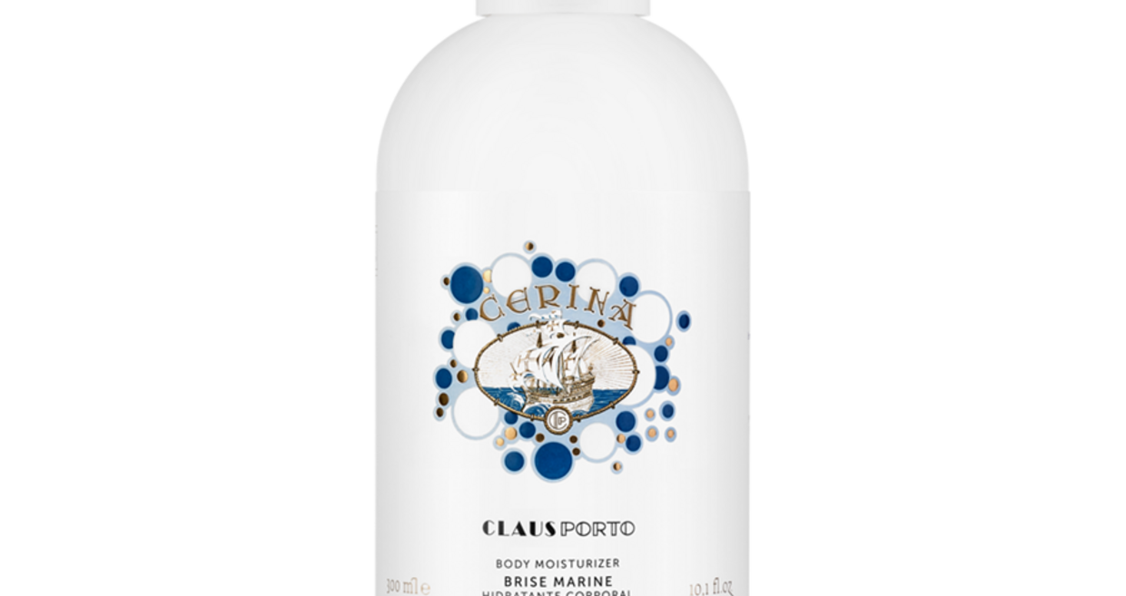 1. Hidratante de corpo Deco Collection Cerina Brise Marine, €32, Claus Porto