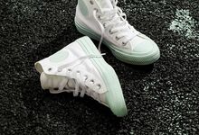 Converse Chuck Taylor All Star II Pastels, na cor White Fiberglass, à venda por €75 e €80 (cano alto) em lojas selecionadas e em converse.com