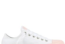Converse Chuck Taylor All Star II Pastels, na cor Vapor Pink, à venda por €75 e €80 (cano alto) em lojas selecionadas e em converse.com