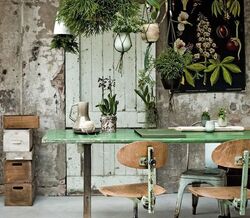 Decoração: Greenery