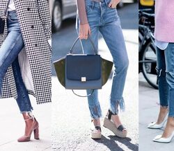 Frayed jeans: as calças da estação