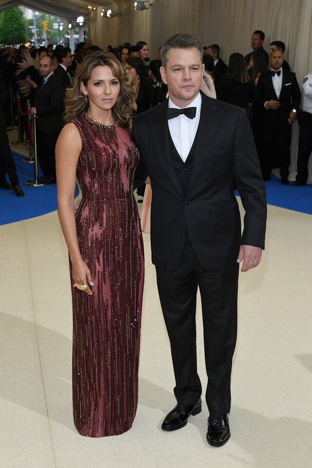 Matt Damon e Luciana Barroso