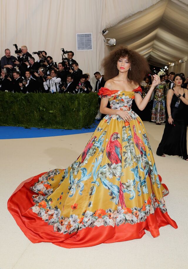 Zendaya em Dolce & Gabbana