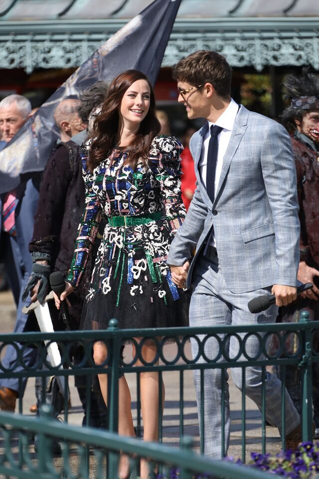 Apresentação 'Piratas das Caraíbas - Homens Mortos não Contam Histórias' na Disneyland de Paris