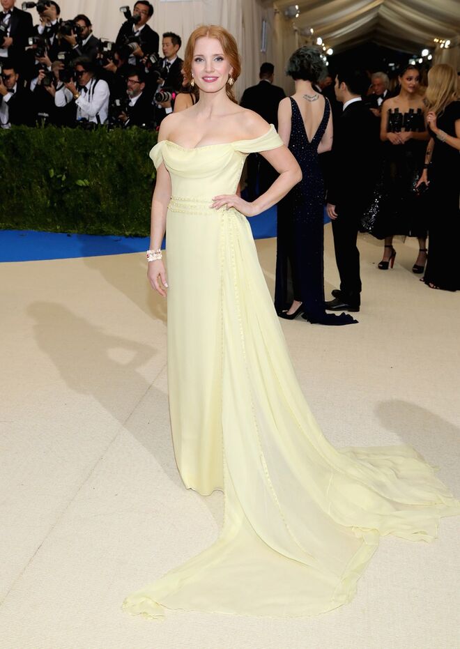 Jessica Chastain em Prada