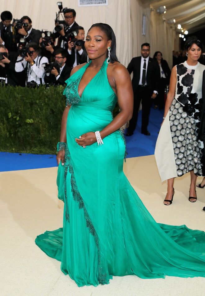 Serena Williams em Versace