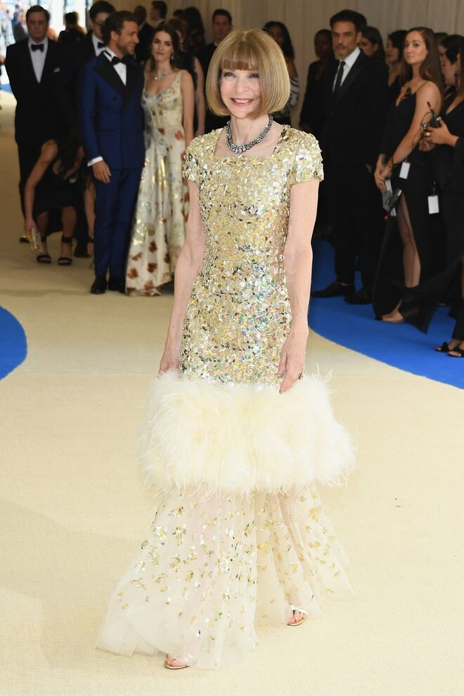 Anna Wintour em Chanel