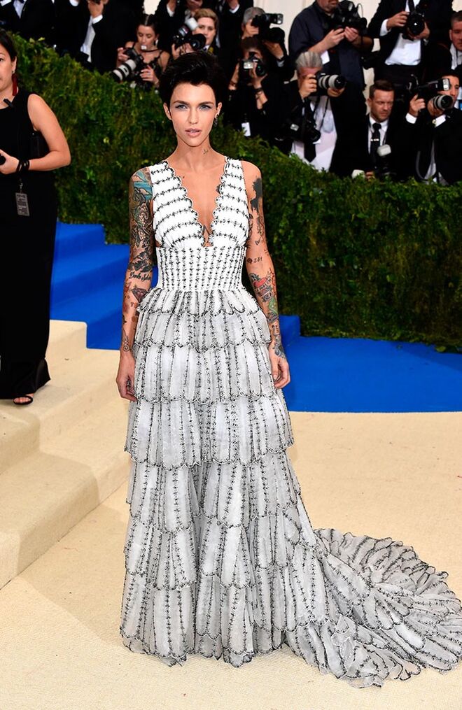 Ruby Rose em Burberry