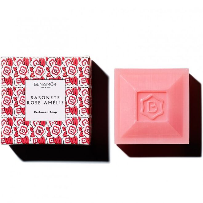 Rose Amélie Sabonete Perfumado, €4,90, Benamôr em www.sweetcare.pt 