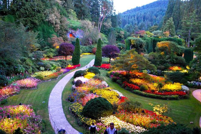 Butchart Garden, Canadá