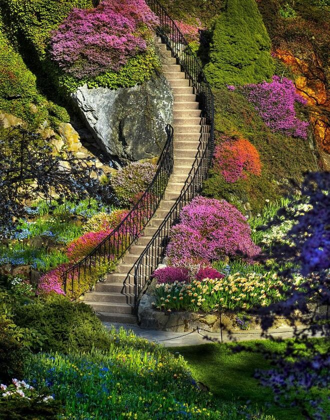 Butchart Garden, Canadá