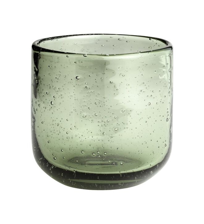 Copo em vidro, €4, na H&M Home