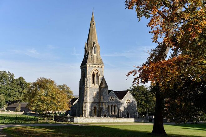 St Mark’s Church, situada em Englefield, Berkshire 