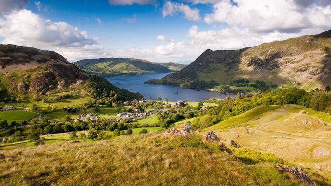 Lake District, região a norte de Inglaterra, situada no Parque Natural de Cumbria, onde foi feito o pedido de casamento
