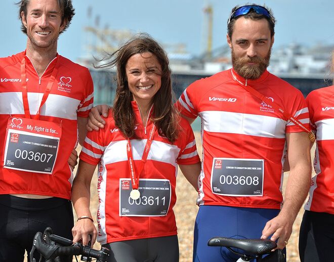 James Matthews, Pippa Middleton e o irmão desta James William Middleton