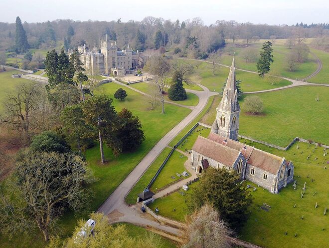 Englefield House, onde decorrerá o Copo de Água
