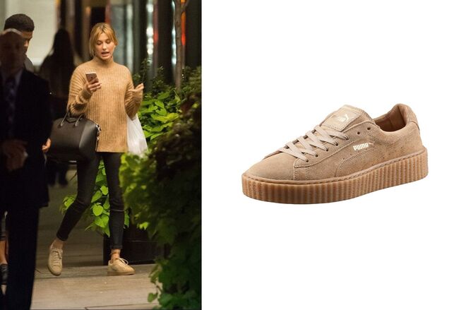 Hailey Baldwin - Puma Fenty by Rihanna Creepers