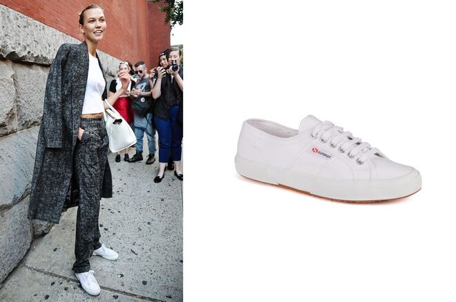 Karlie Kloss - Superga 2750 Cotu Classic