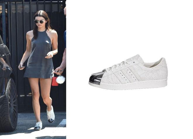 Kendall Jenner - Adidas Superstar 80S Clover Metal Toe