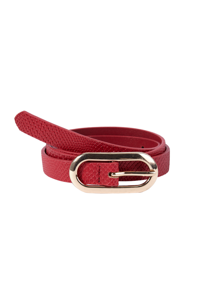 Cinto em pele, €19,99, Cortefiel