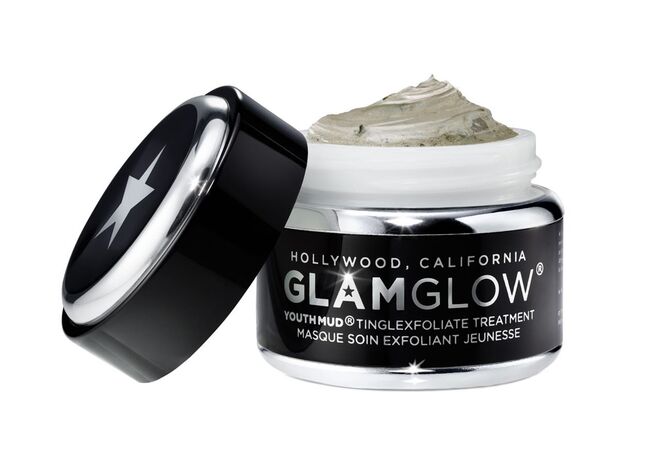Youthmud Masque Soin Exfoliant Jeunesse, máscara esfoliante rejuvenescedora, Glamglow (Preço sob consulta)