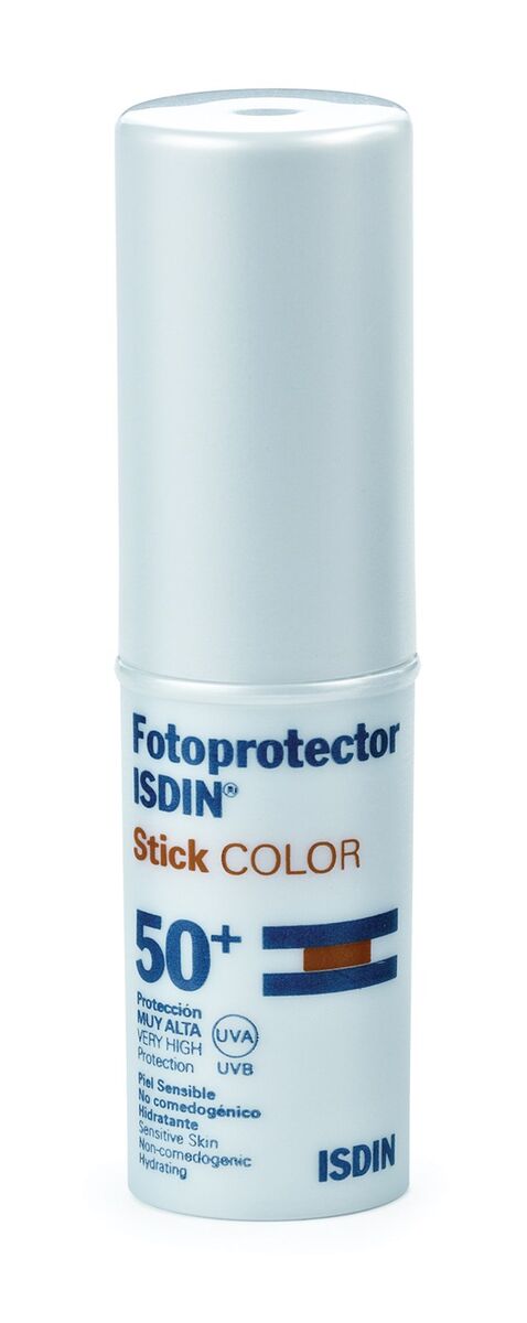 Fotoprotector Stick Color SPF50+ 9gr, €12, ISDIN