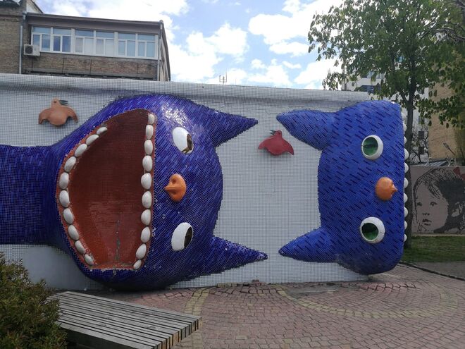 Landscape Alley, um projeto urbano do arquiteto Konstantin Skretutsky - O Gato centopeia