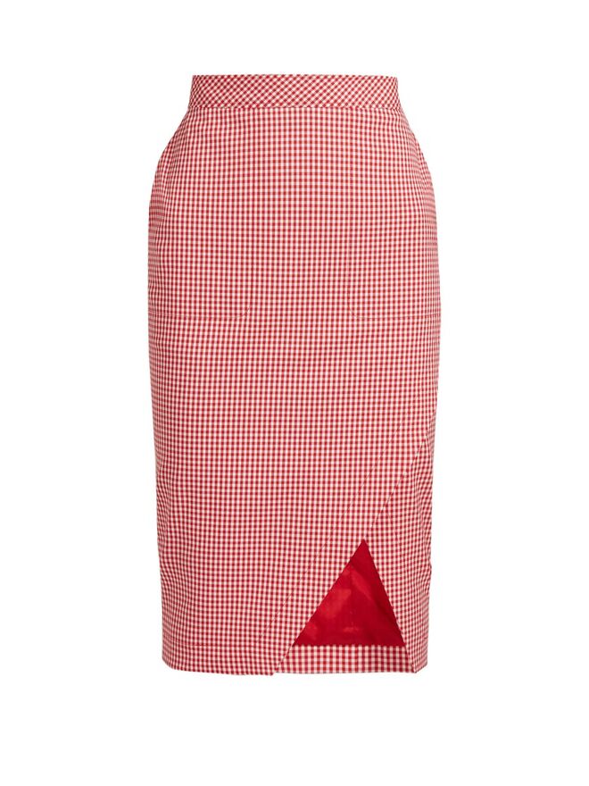 Saia em algodão, €751, Altuzarra