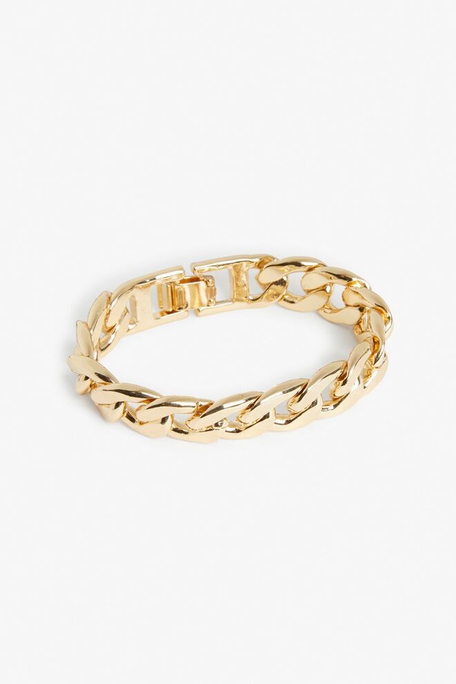 Pulseira em metal, €8, Monki