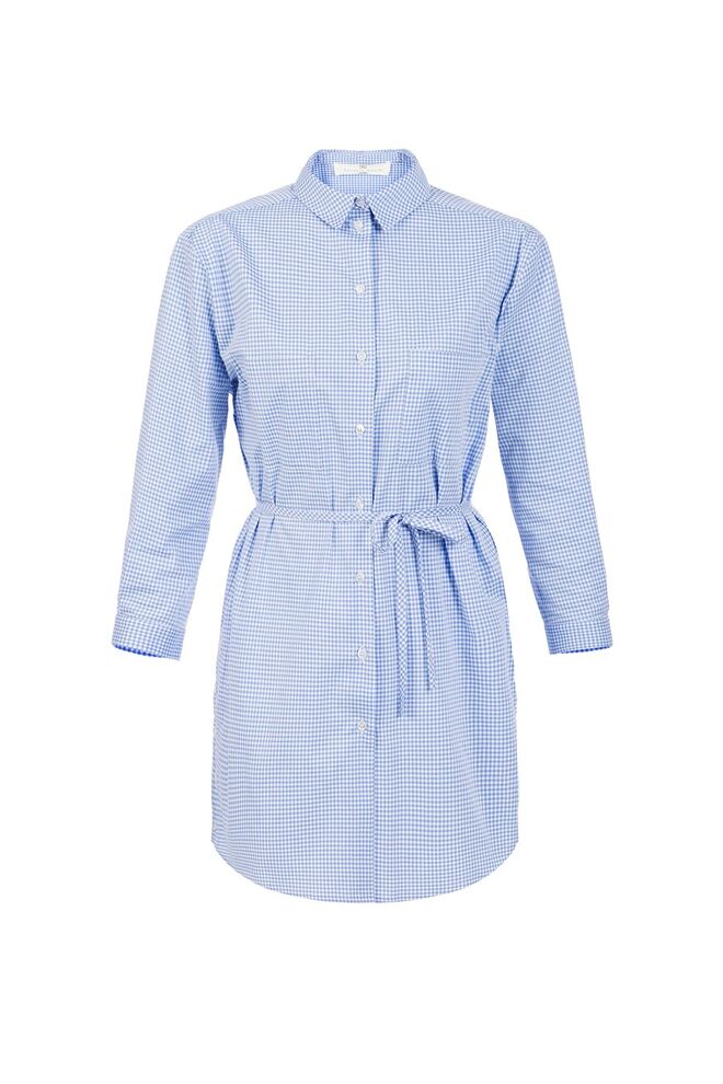 Camisa em algodão e poliamida, €246, Elisabetta Franchi