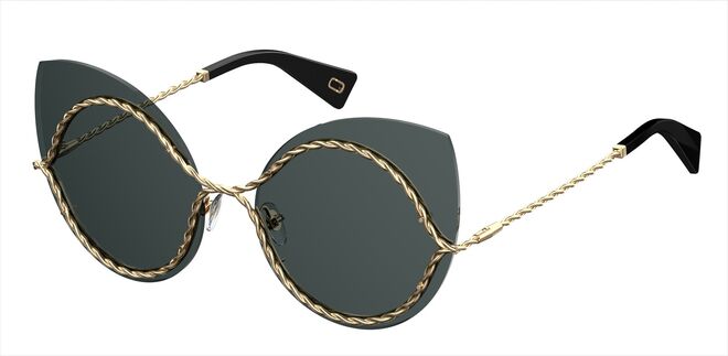 Óculos em metal, Marc Jacobs (preço sob consulta)