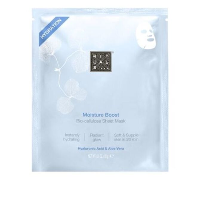 Moisture Boost Bio-Cellulose Sheet Mask, €9,50, Rituals