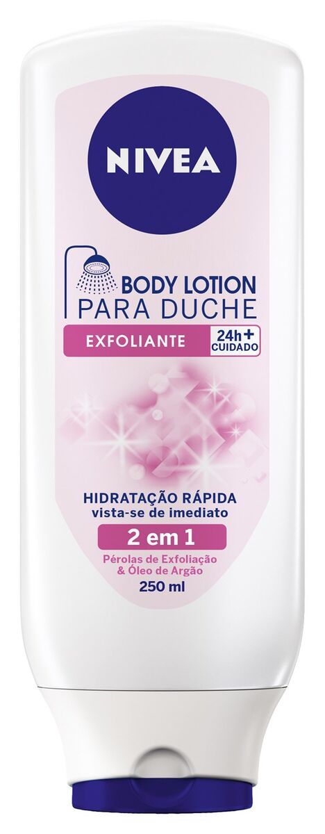 2. Body Lotion In Shower Exfoliante, 250 ml, €4,99, Nivea