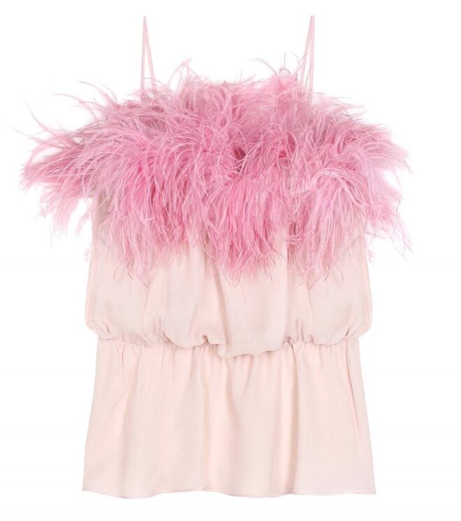 Top, €850, Prada, em mytheresa.com