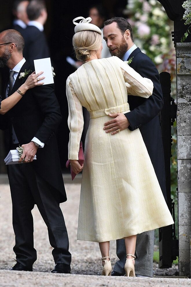 Donna Air com o irmão de Pippa, James Middleton