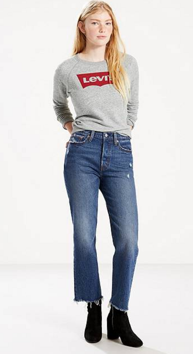 Wedgie Fit Straight Jeans, €87, Levi's