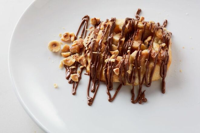 Crostada com Nutella