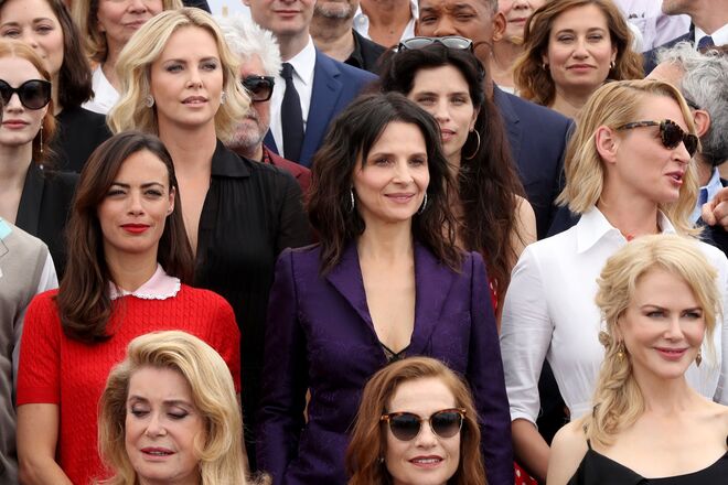 Berénice Bejo, Charlize Theron, Juliette Binoche, Uma Thurman, Catherine Deneuve, Isabel Huppert e Nicole Kidman