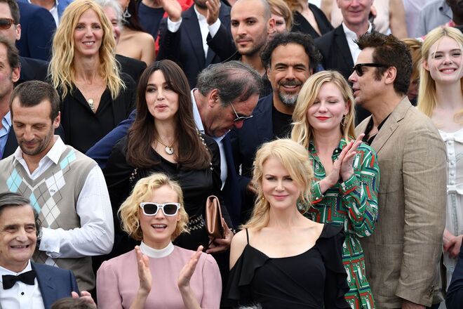 Monica Belluci, Diane Kruger, Nicole Kidman, Oliver Stone, Kirsten Dunst, Benicio del Toro e Elle Fanning