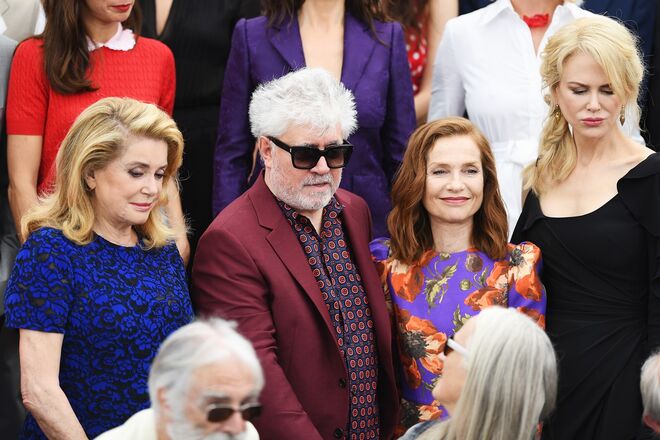Catherine Deneuve, Pedro Almodóvar, Isabel Huppert e Nicole Kidman