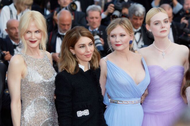 Nicole Kidman, Sofia Coppola, Kirsten Dunst e Elle Fanning