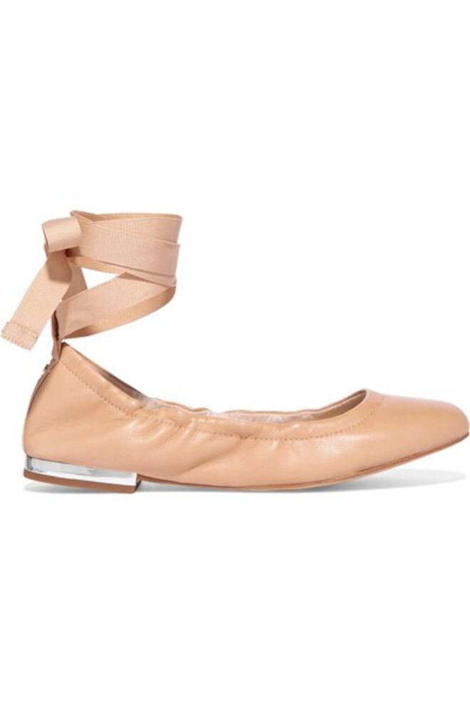 Sam Edelman bailarina de pele, €115, em net-a-porter.com