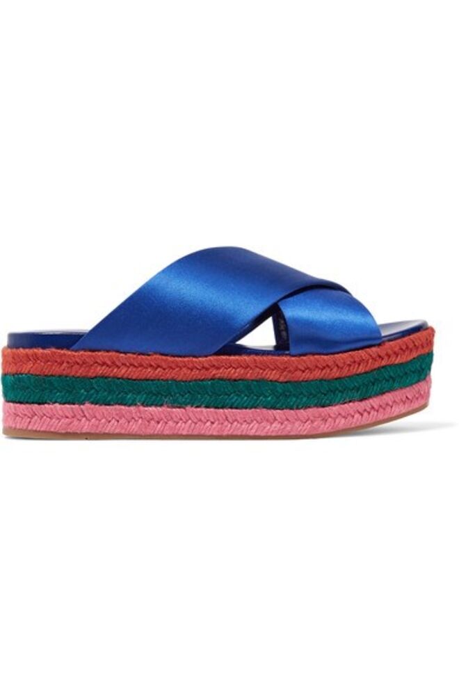 Miu Miu sandálias plataforma, €395, em net-a-porter.com