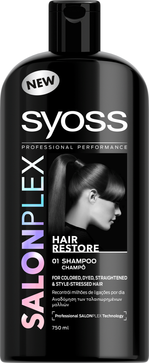 4. SalonPlex Hair Restore Champô, Syoss