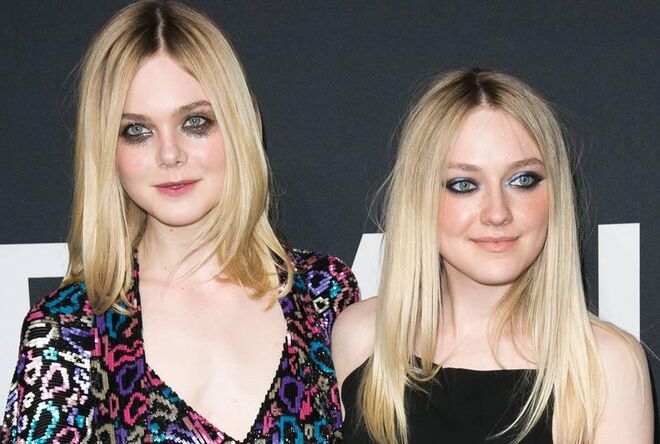 Elle Fanning & Dakota Fanning 