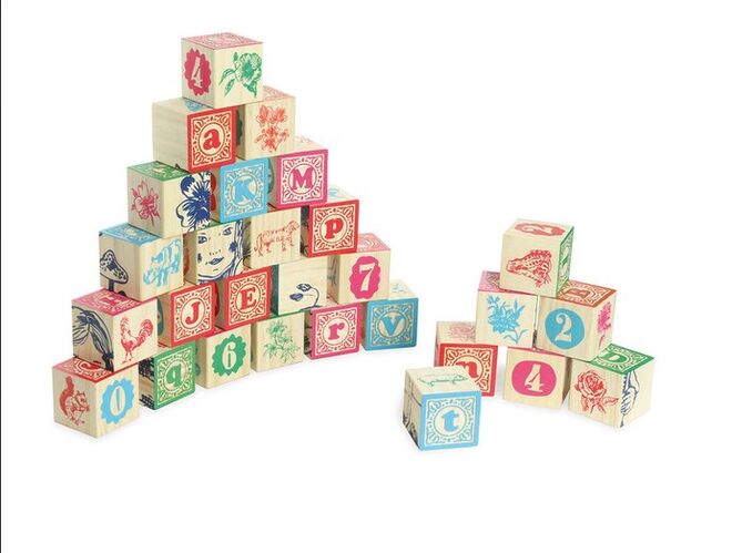 Blocos de madeira Nathalie Lété, agora €34,40 na This & That