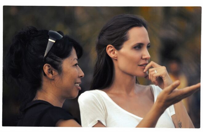 Angelina Jolie no Camboja ( Bastidores First They Killed My Father)