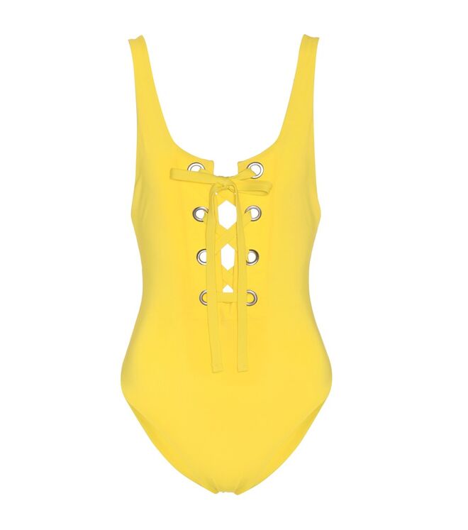 Fato de banho em poliamida e elastano, €319, Mara Hoffman