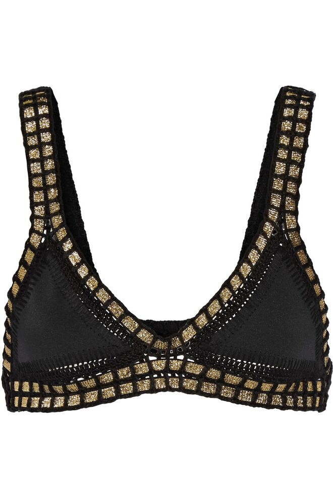 Biquíni em poliéster e nylon, soutien, €175, e cuecas, €140, Kiini, na Nude Fashion Store