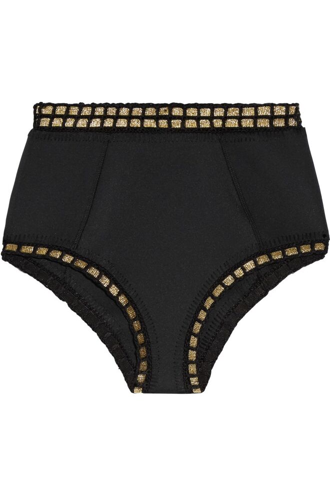 Biquíni em poliéster e nylon, soutien, €175, e cuecas, €140, Kiini, na Nude Fashion Store